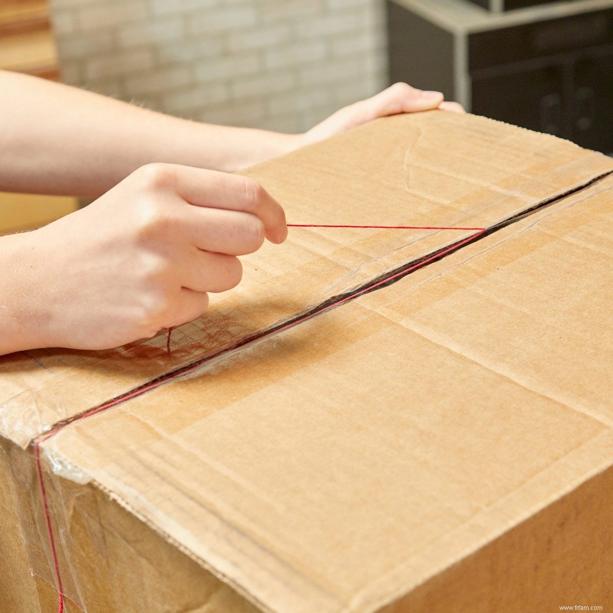 Le moyen le plus simple d ouvrir une boîte en carton 