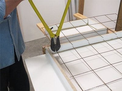 Construisez une table d extérieur avec le mélange de comptoir Quikrete 