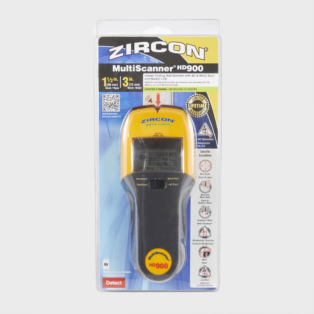 Approuvé par les bricoleurs familiaux :Zircon HD900 MultiScanner 