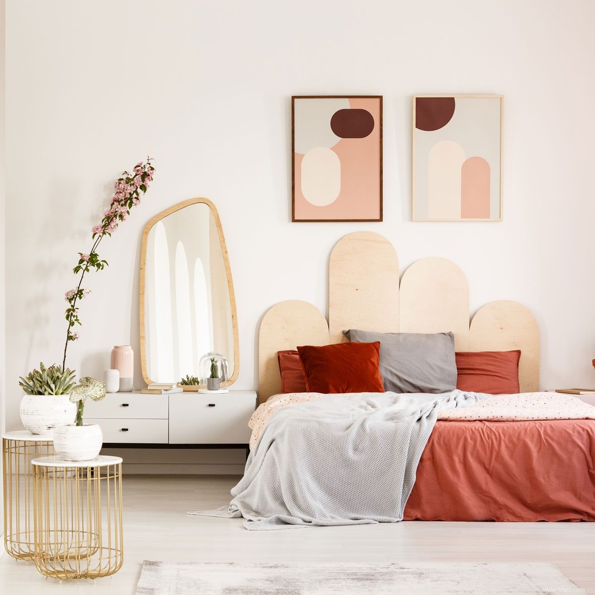 12 combinaisons de couleurs pour la chambre principale que nous aimons 