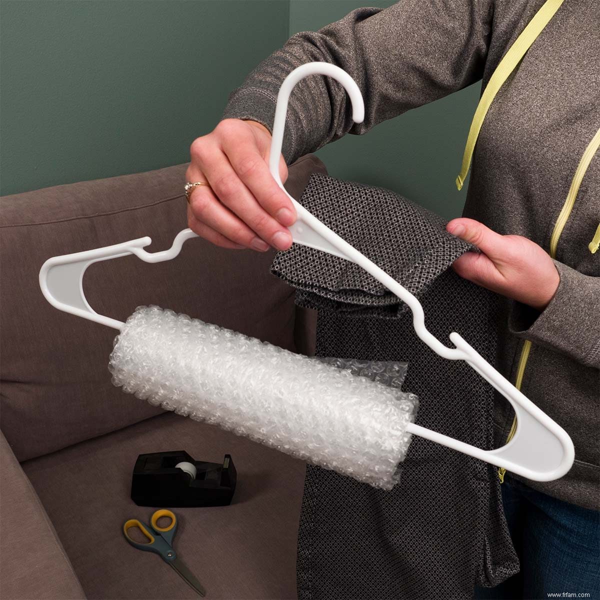 Crochet de cintre Bubble Wrap® 