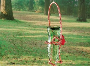 Comment fabriquer une mangeoire à colibris en bouteille de verre 