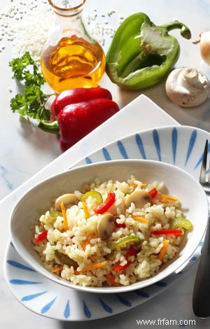 Risotto aux légumes 