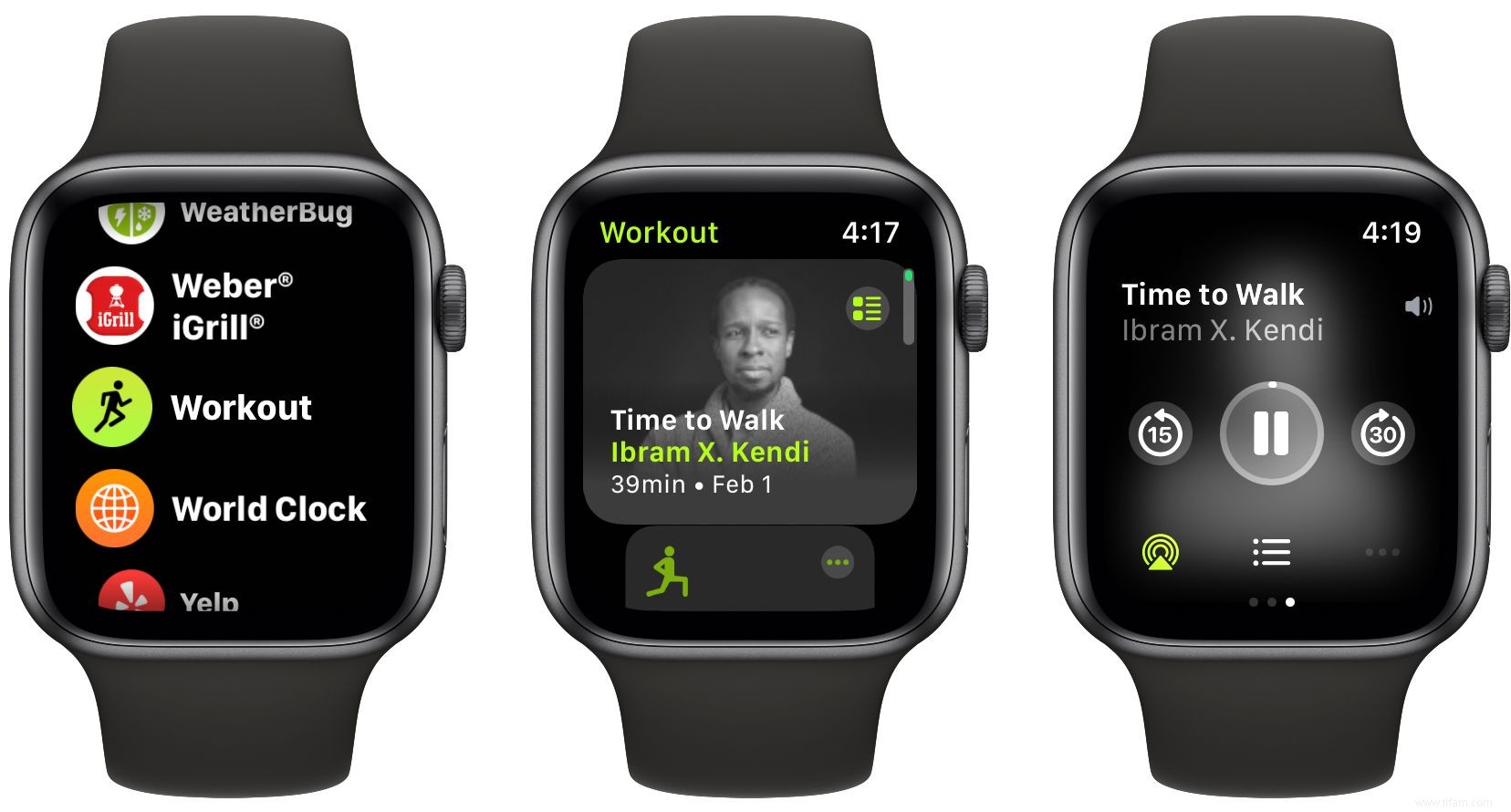 Comment utiliser le temps de marcher avec Apple Fitness + 