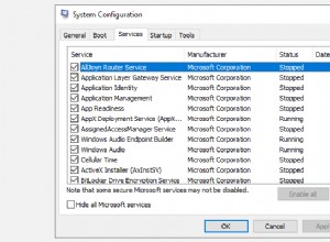 Comment effectuer un démarrage propre dans Windows 10 