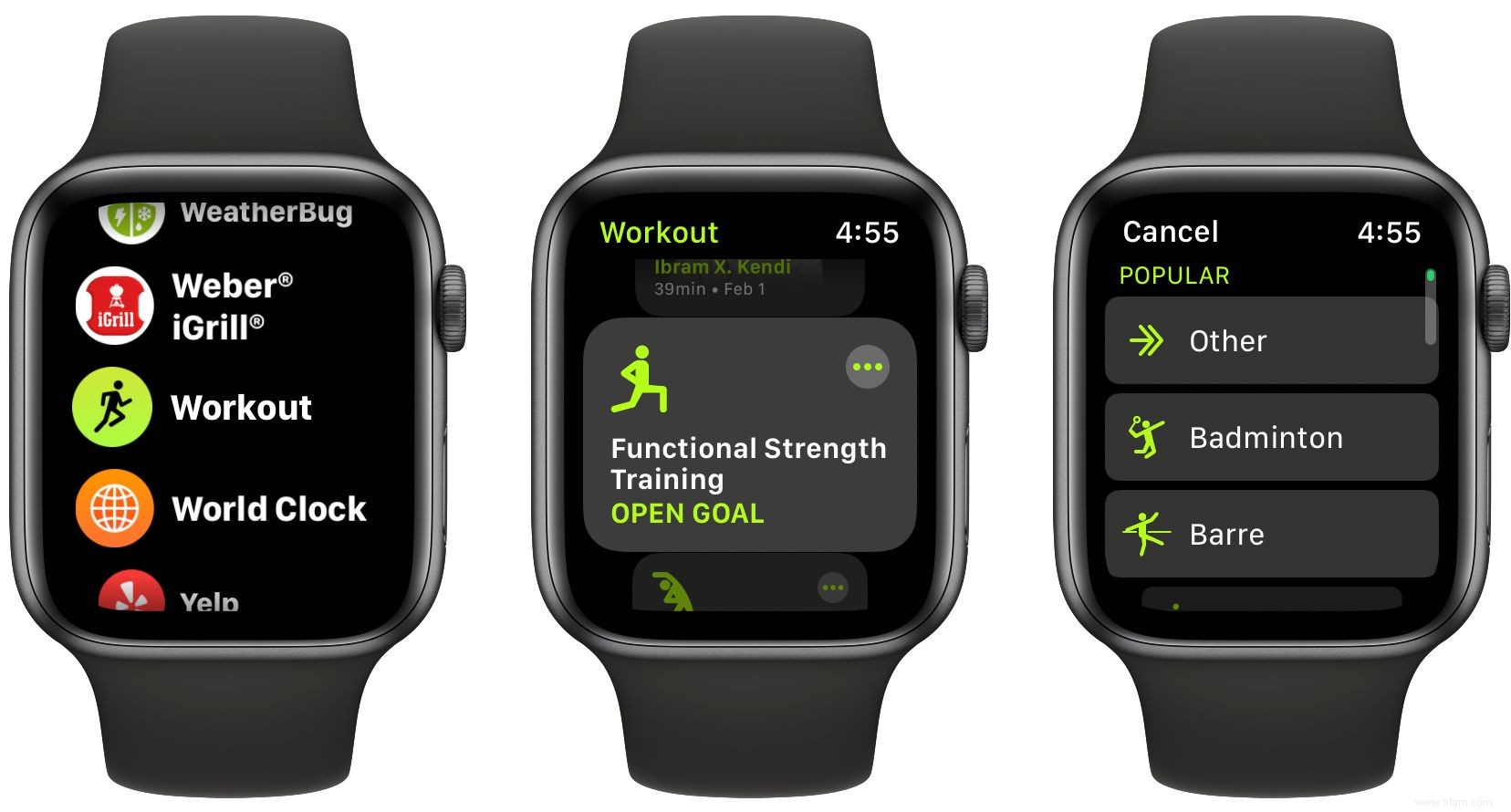 Comment utiliser l application d entraînement Apple Watch 