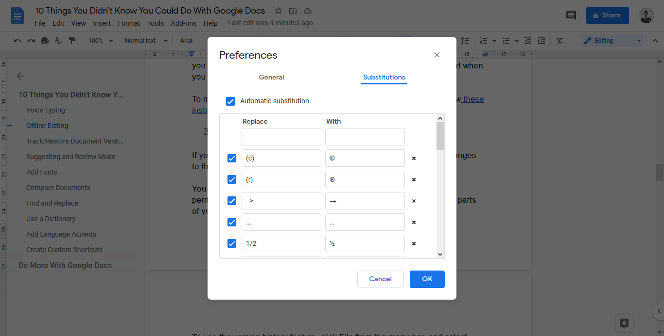 10 choses que vous ne saviez pas que Google Docs pouvait faire 