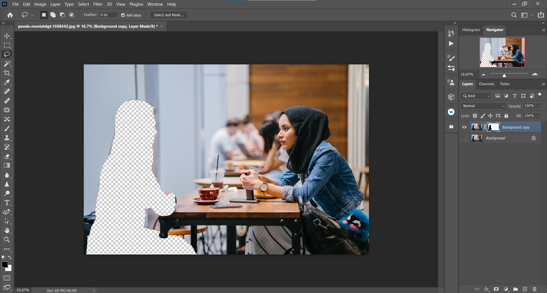 Comment rendre un arrière-plan transparent dans Photoshop 