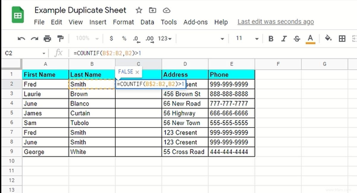 4 façons de supprimer les doublons dans Google Sheets 