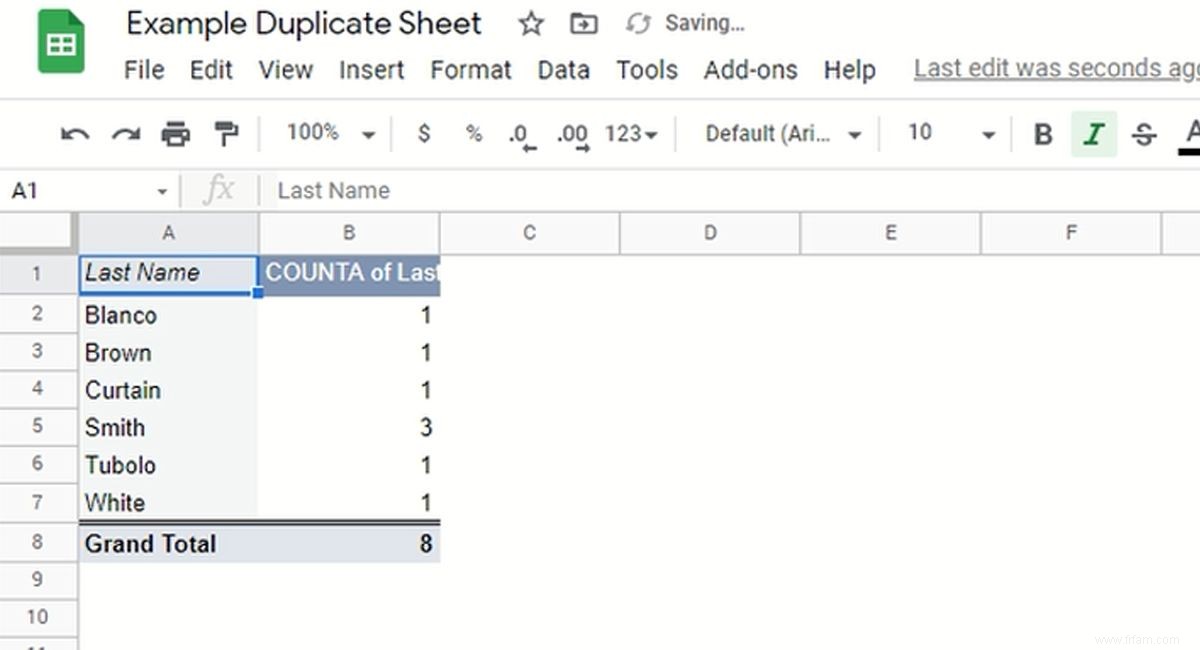 4 façons de supprimer les doublons dans Google Sheets 