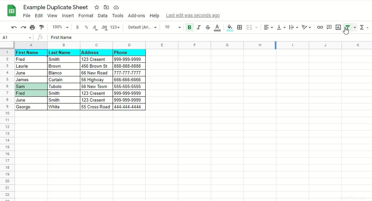 4 façons de supprimer les doublons dans Google Sheets 