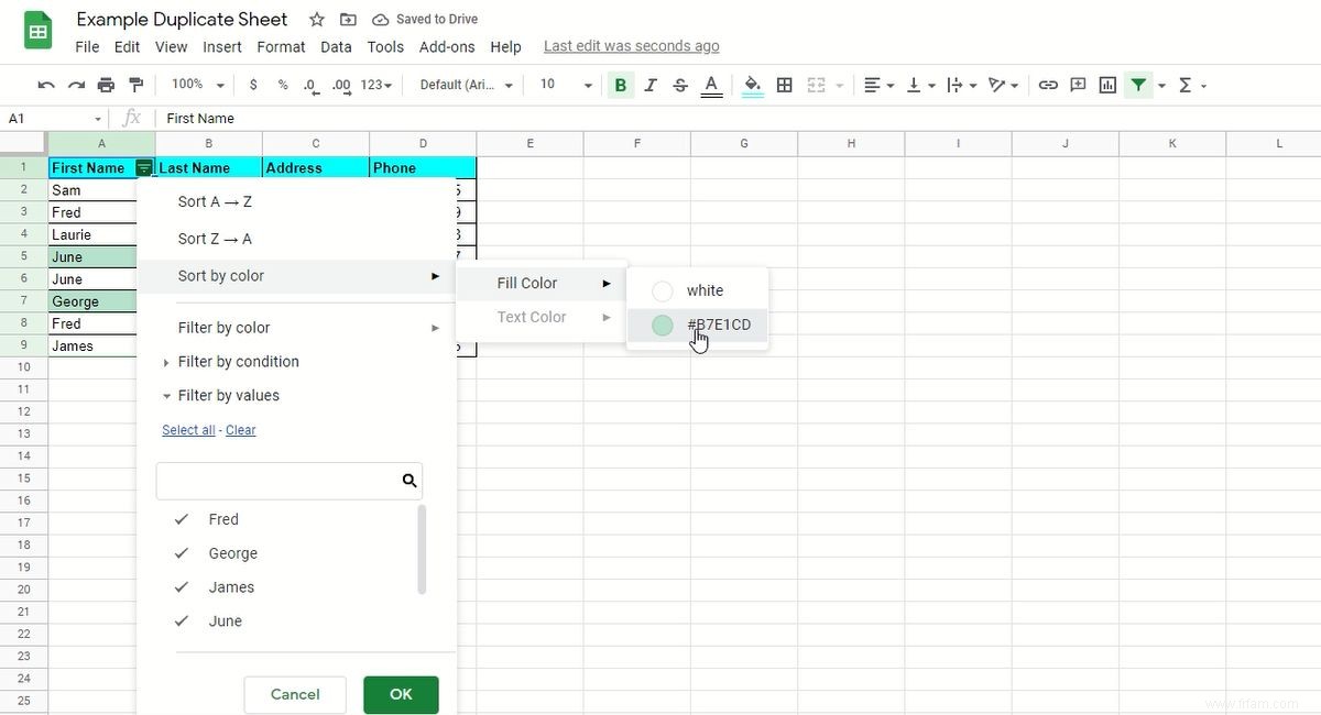 4 façons de supprimer les doublons dans Google Sheets 