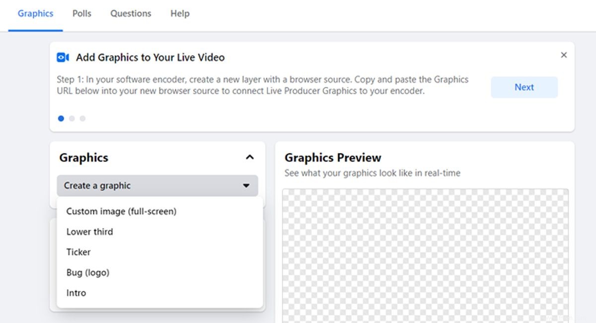 Comment créer et ajouter des graphiques engageants à Facebook Live 