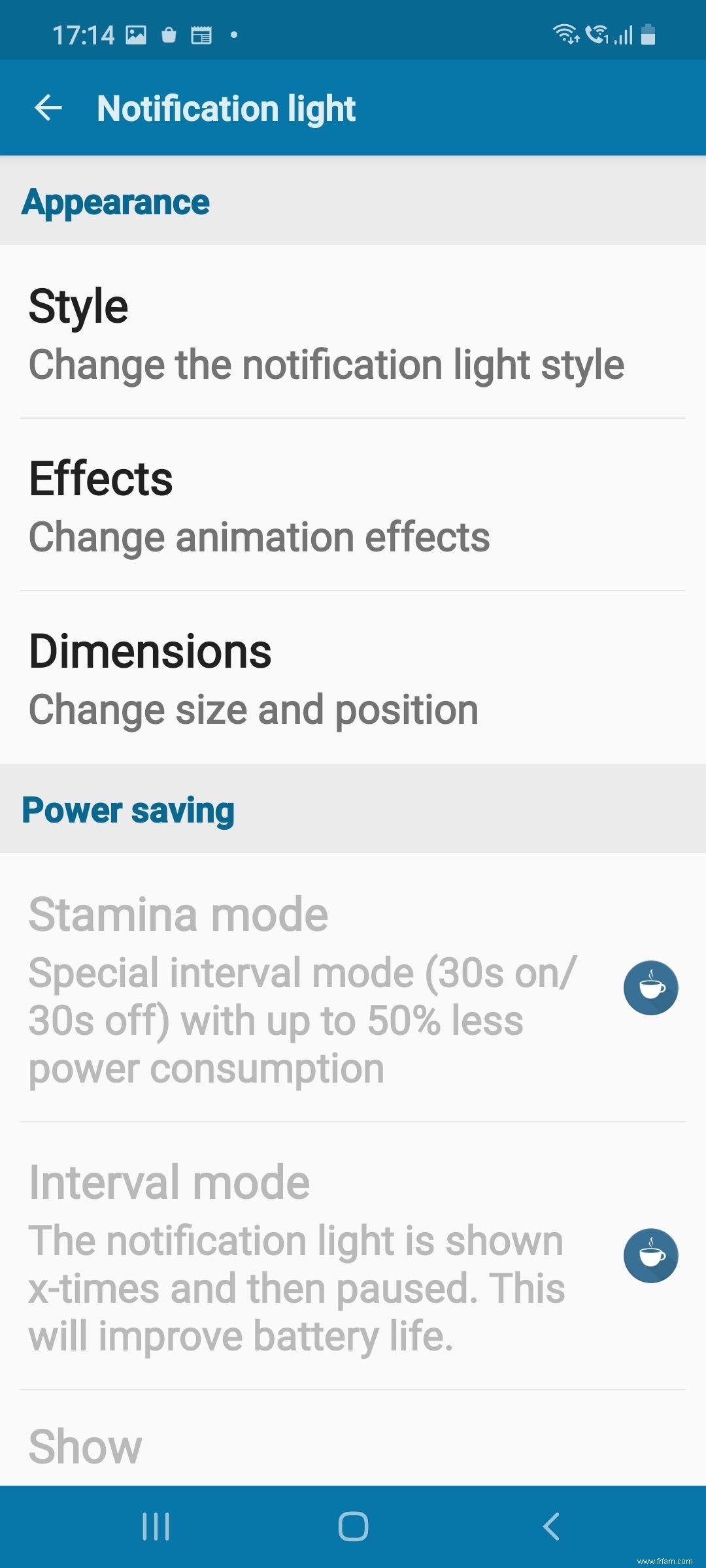 Comment activer les notifications de coupure de caméra LED sur les téléphones Samsung 