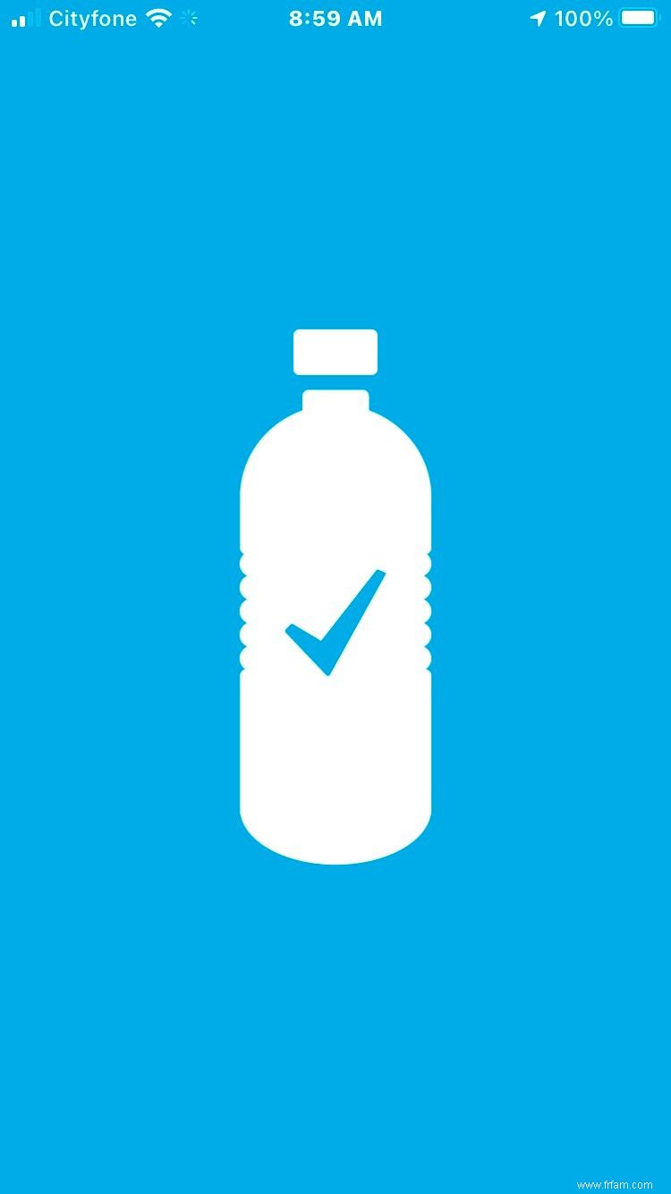 8 applications d hydratation pour iPhone qui vous rappellent de boire plus d eau 