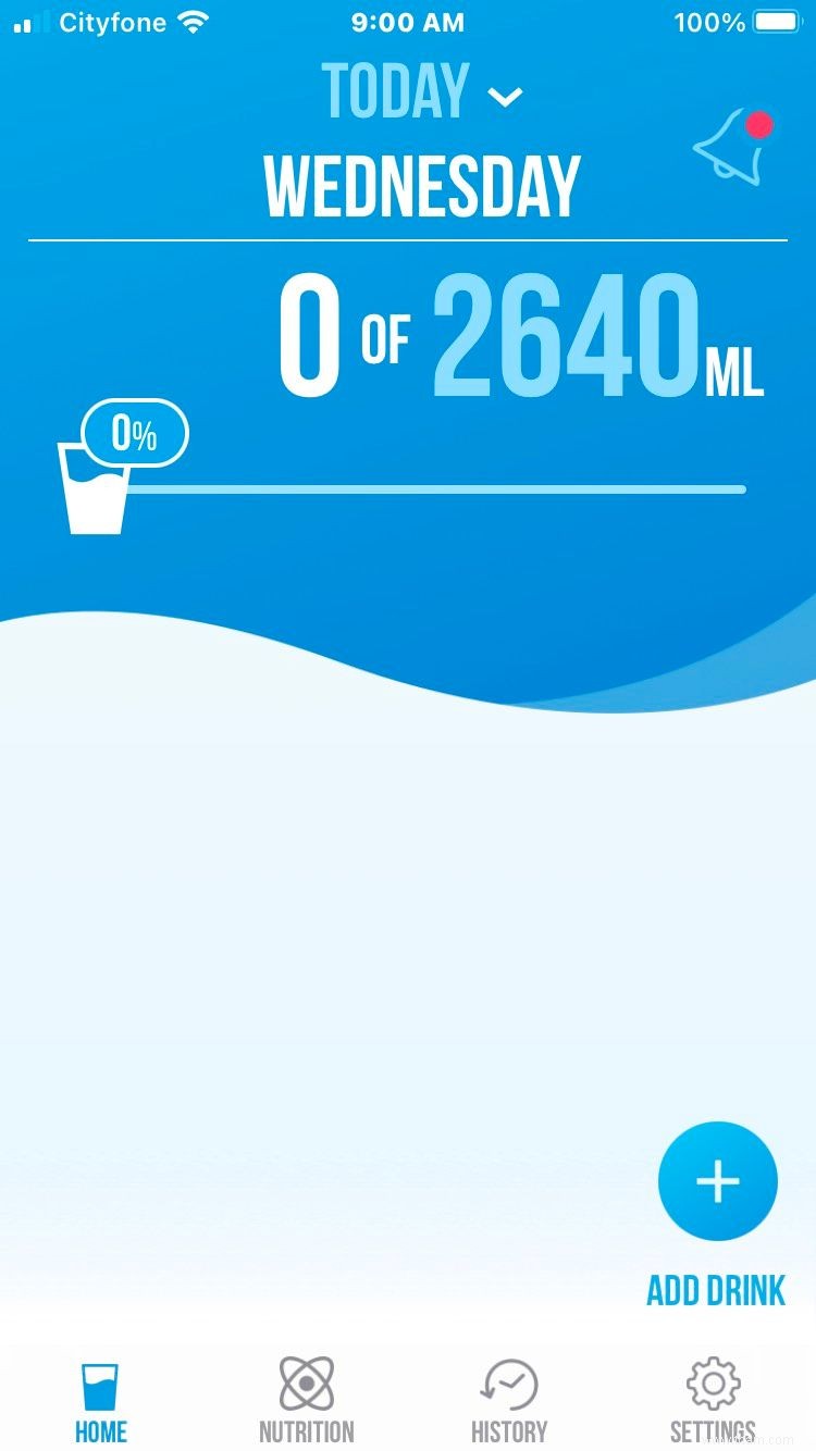 8 applications d hydratation pour iPhone qui vous rappellent de boire plus d eau 