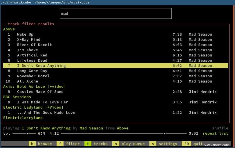 Les 15 meilleures applications de lecteur de musique Linux 