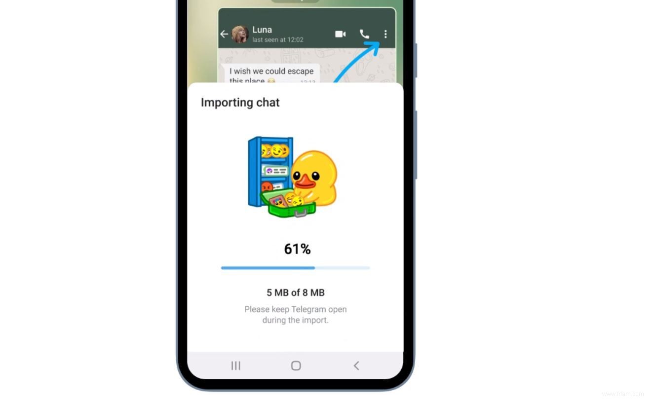 Telegram facilite l importation de conversations WhatsApp 