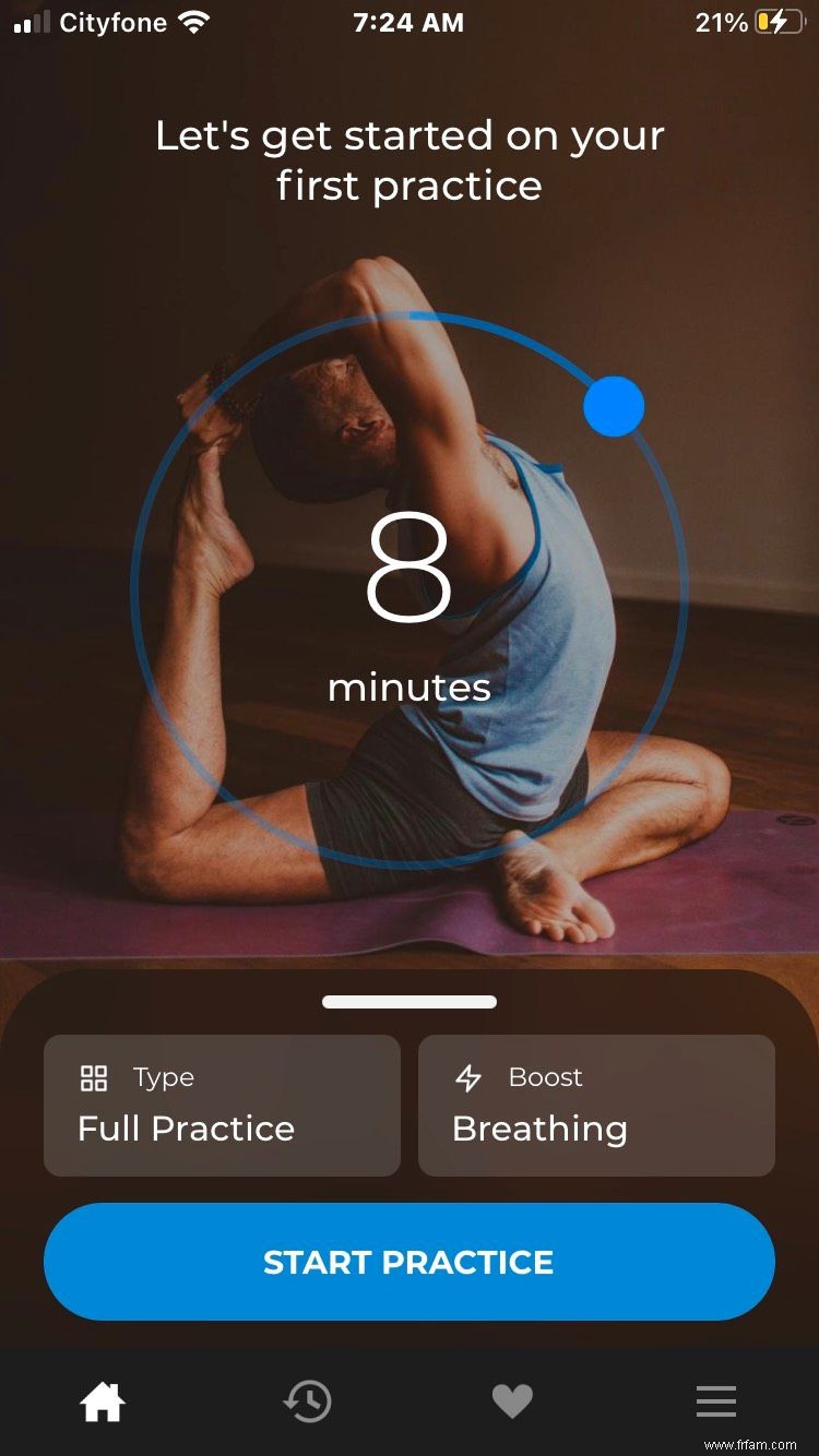 Les 10 meilleures applications iPhone pour le yoga 