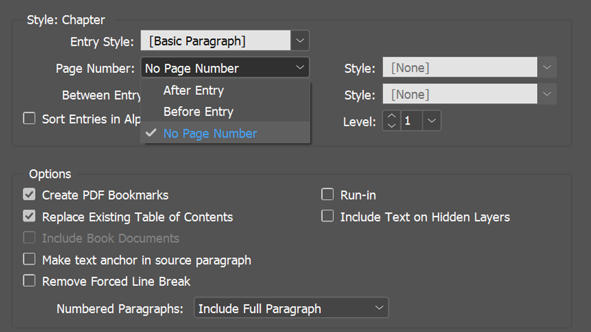 Comment créer une table des matières dans InDesign 