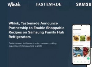 Samsung et Whisk s associent à Tastemade pour conquérir votre planification de repas 