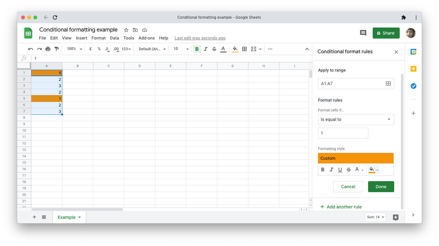 Comment utiliser la mise en forme conditionnelle dans Google Sheets 