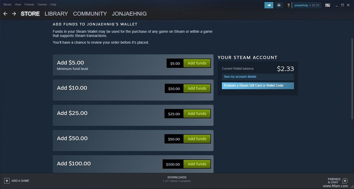 Comment envoyer des cartes-cadeaux Steam numériques à des amis 