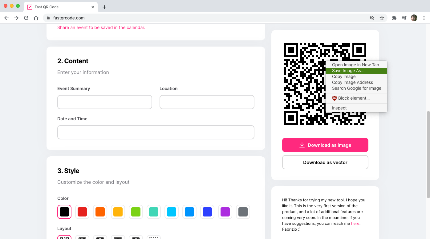 Comment créer un code QR à l aide d un code QR rapide 