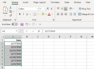 Comment trier par date dans Excel 