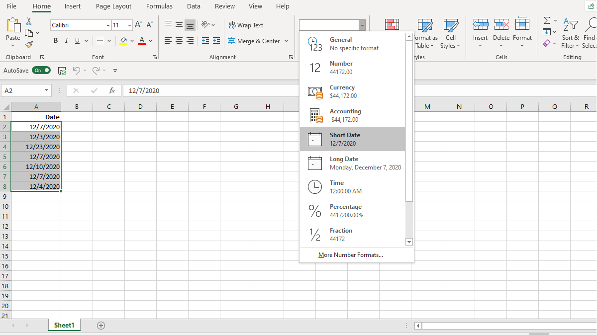 Comment trier par date dans Excel 