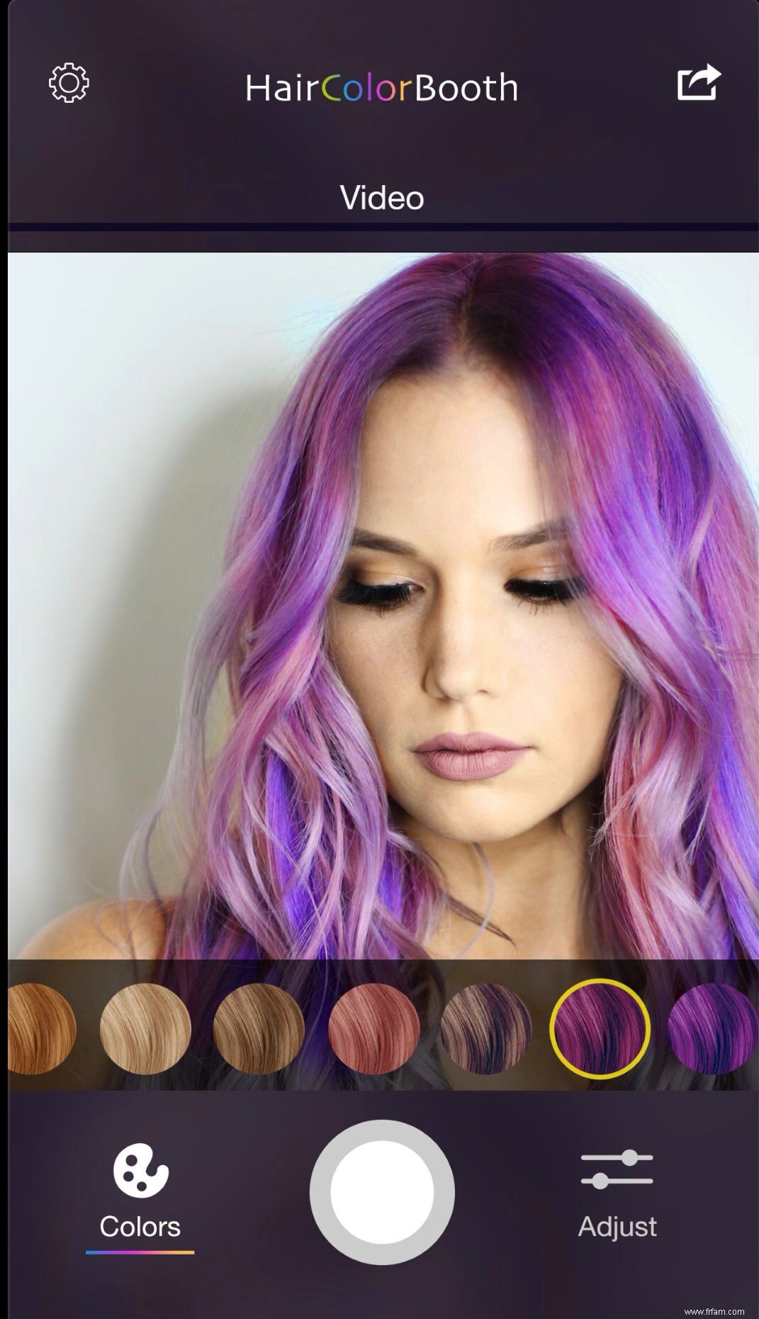 9 applications mobiles amusantes pour changer la couleur de vos cheveux sur les photos 