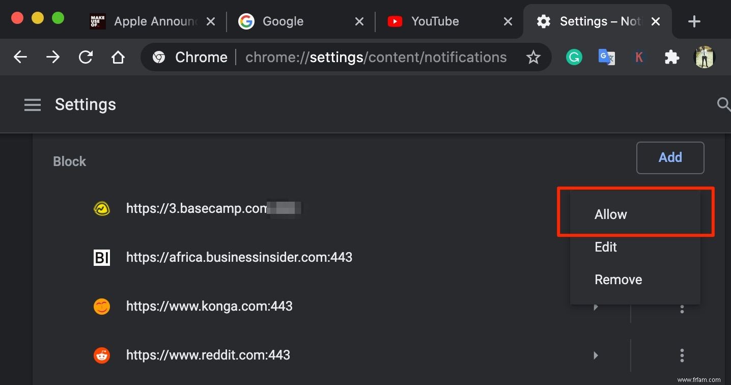 Vous ne recevez pas de notifications sur Google Chrome ? Voici 10 correctifs à essayer 