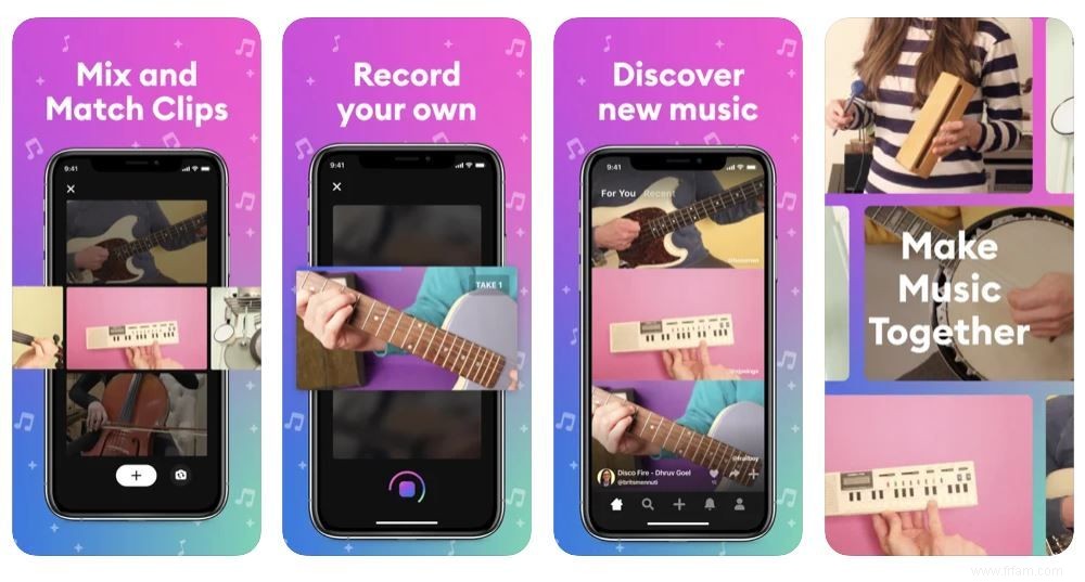 Facebook lance Collab, une application de mixage musical 