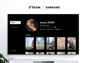 TikTok arrive sur votre Smart TV Samsung 