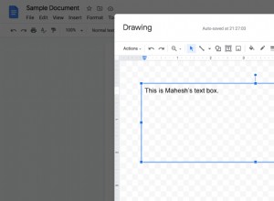 Comment insérer une zone de texte dans Google Docs 