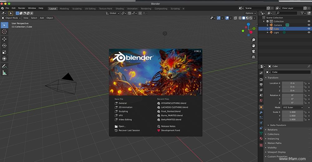 Premiers pas avec Blender :un guide pour débutants 