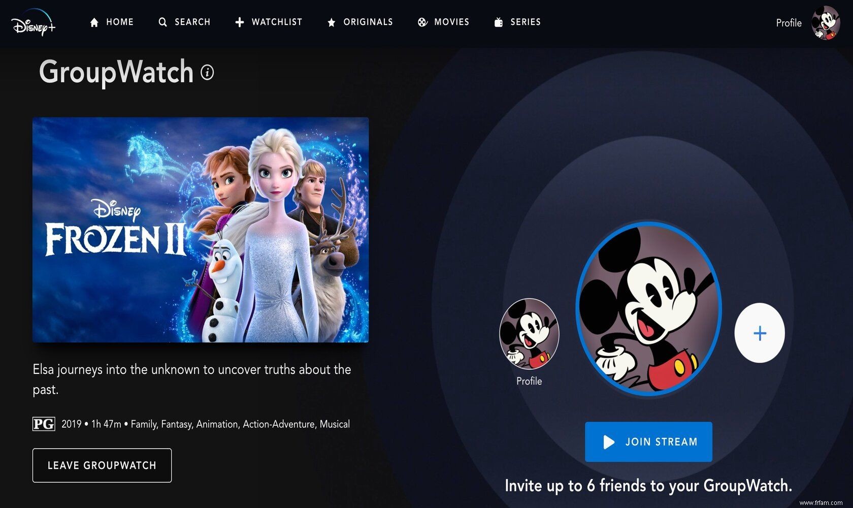 Comment organiser des soirées Disney + Watch à l aide de GroupWatch 