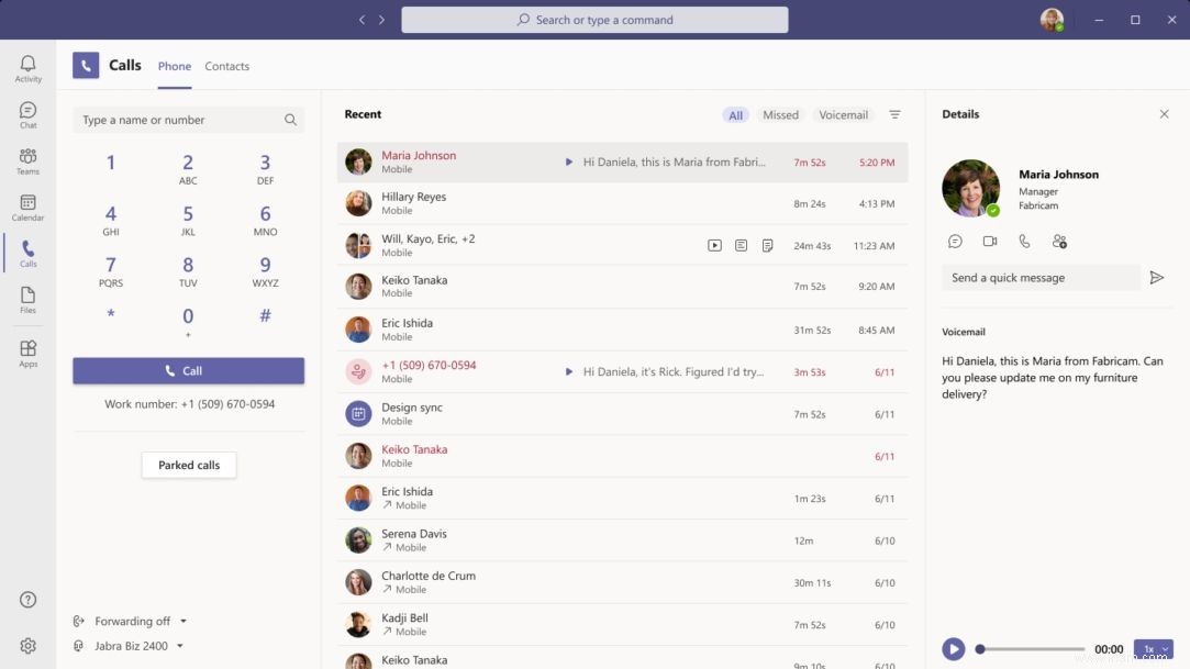 Microsoft Teams est prêt à recevoir une mise à jour des appels majeurs 