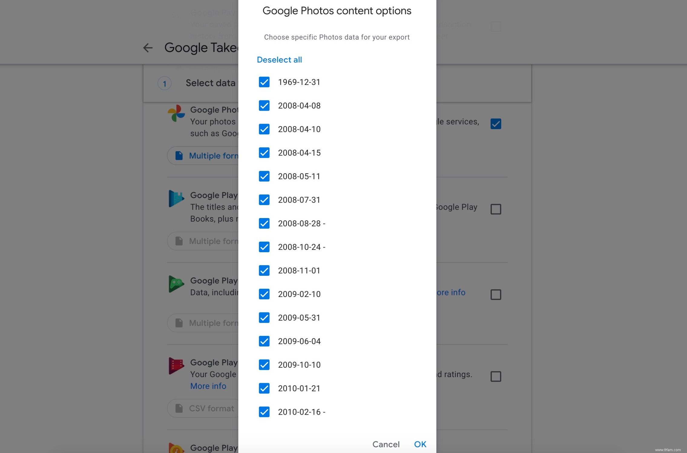 Comment exporter vos photos et vidéos depuis Google Photos 