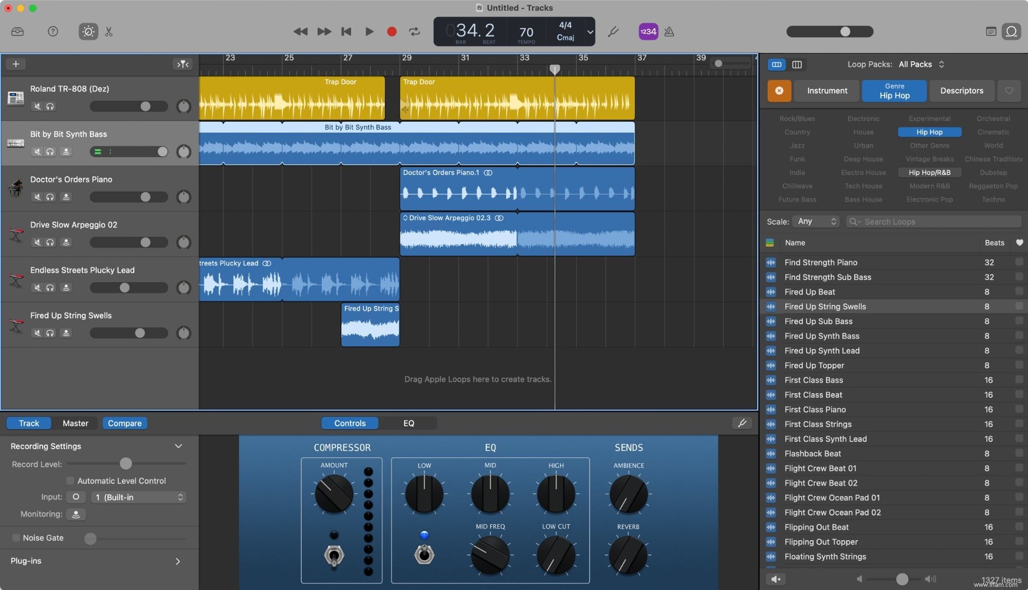 Comment faire des beats sur GarageBand 