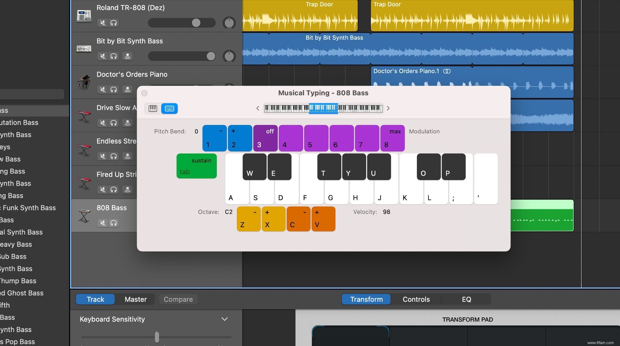 Comment faire des beats sur GarageBand 