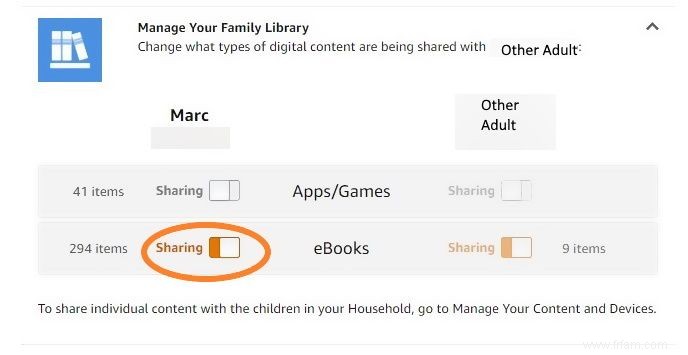 Comment partager des livres Kindle avec d autres membres de la famille 