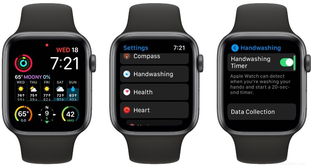 Comment utiliser la minuterie de lavage des mains sur Apple Watch 