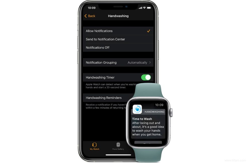 Comment utiliser la minuterie de lavage des mains sur Apple Watch 