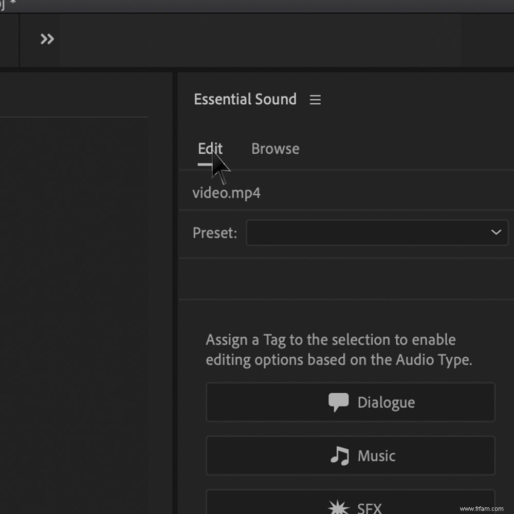 Comment obtenir un meilleur son avec Essential Sound dans Adobe Premiere Pro 