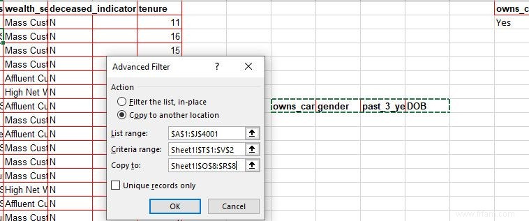 Comment filtrer dans Excel pour afficher les données souhaitées 