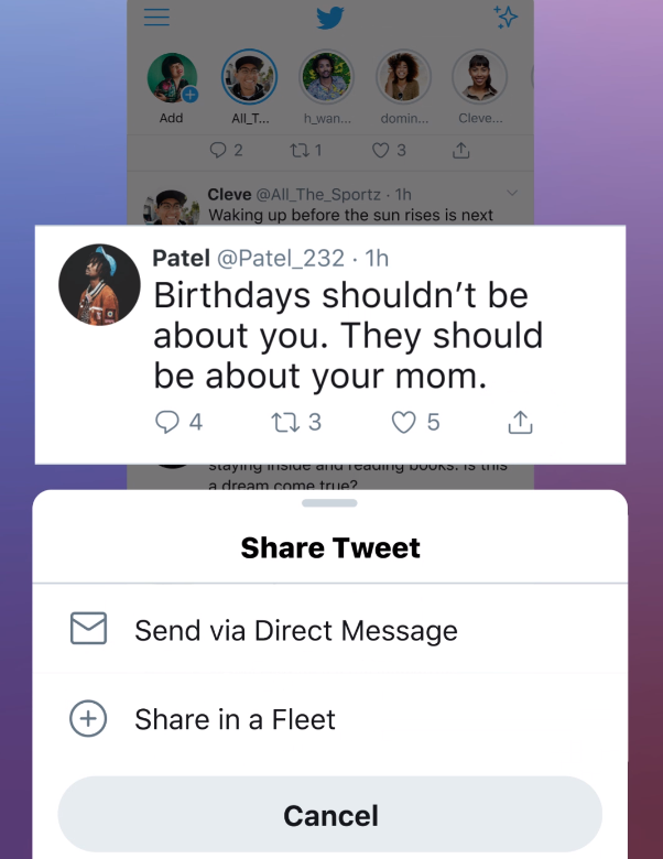 Twitter présente les flottes, une forme temporaire de tweet 