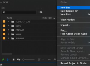 5 façons de garder les projets organisés dans Adobe Premiere Pro 