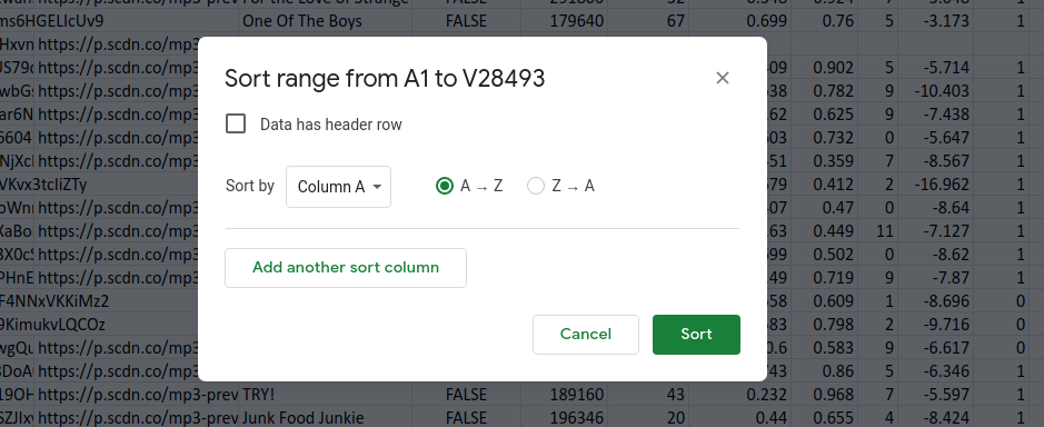 Comment trier les colonnes comme un pro dans Google Sheets 