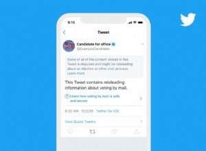 Twitter prévisualise les étiquettes pour les tweets avec de faux résultats d élections américaines 